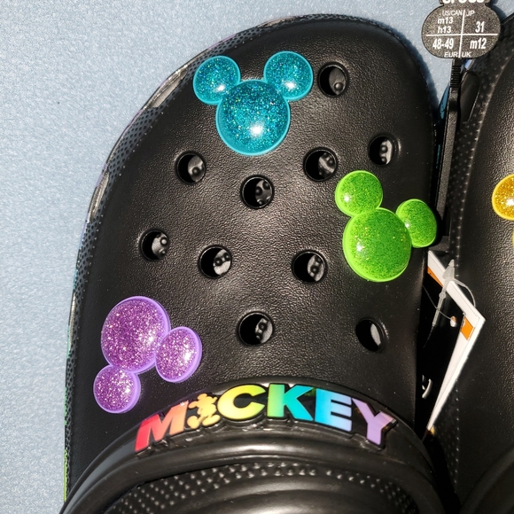 Disney Mickey Rainbow Crocs - Picture 9 of 10